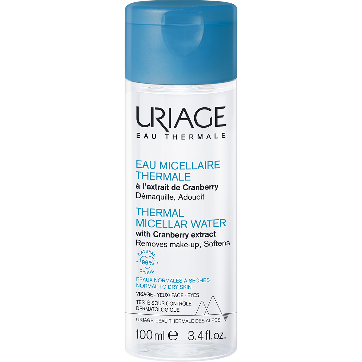 agua micelar piel normal a seca 100ml