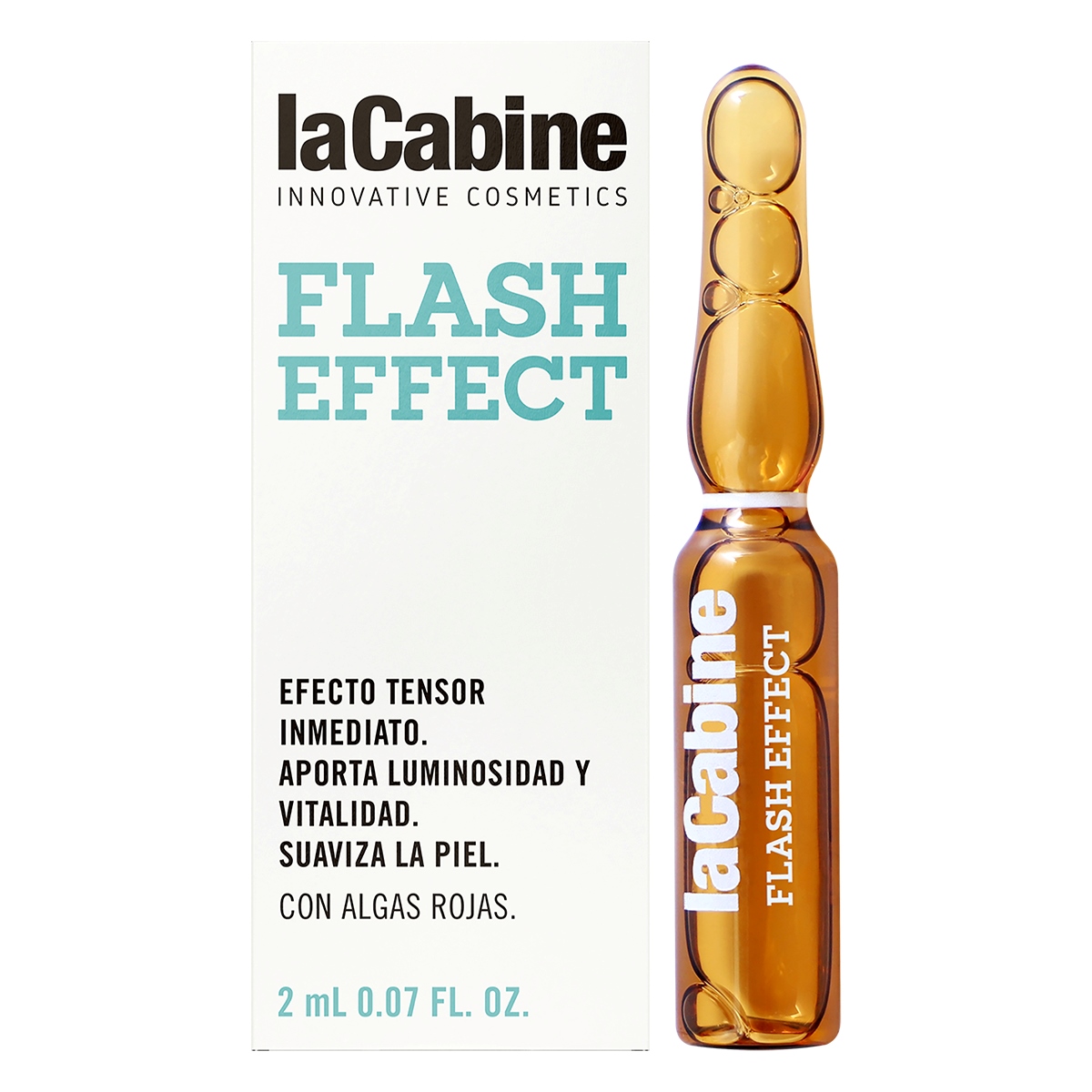 ampolleta facial flash effect lacabine 2ml