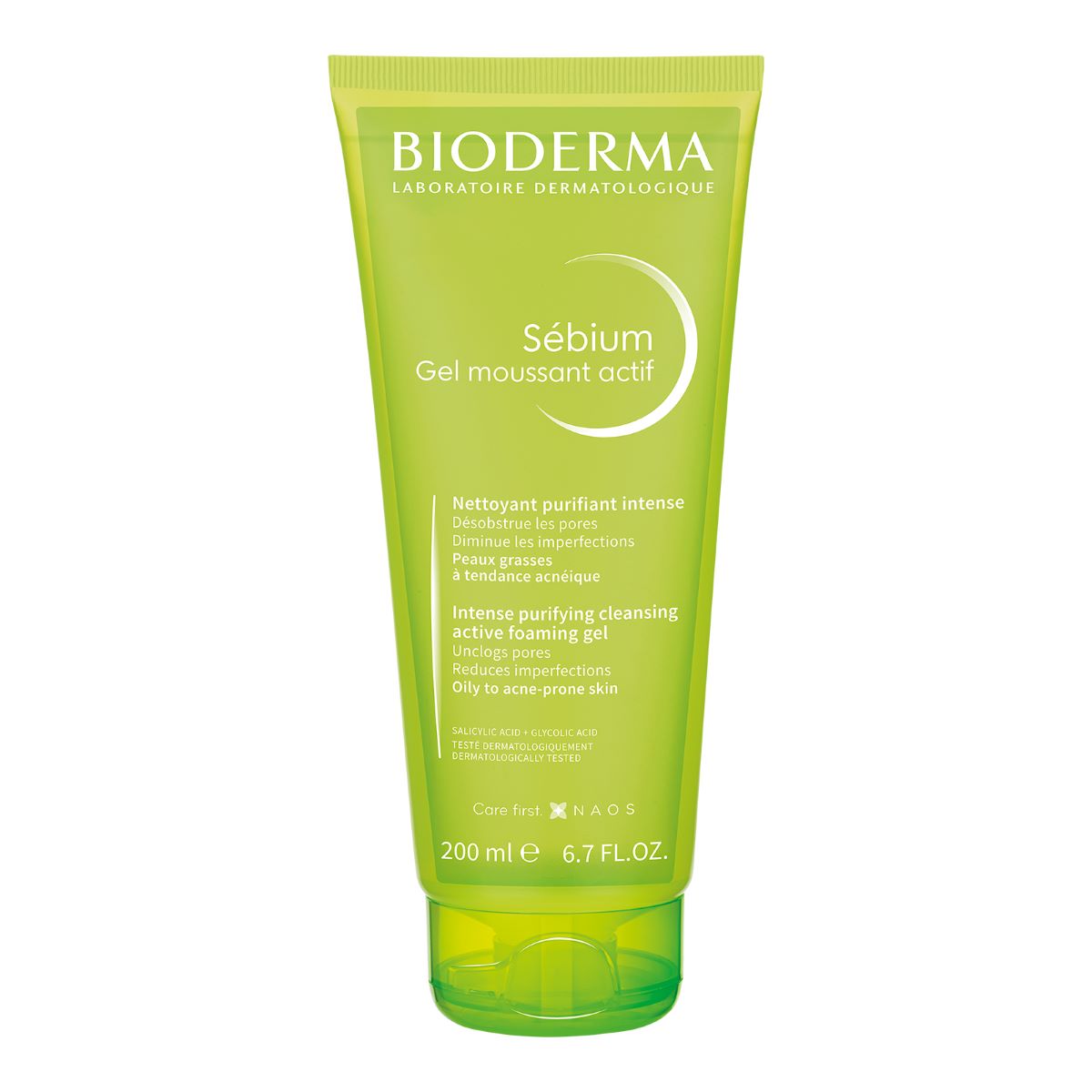 bioderma sebium gel moussant actif 200ml