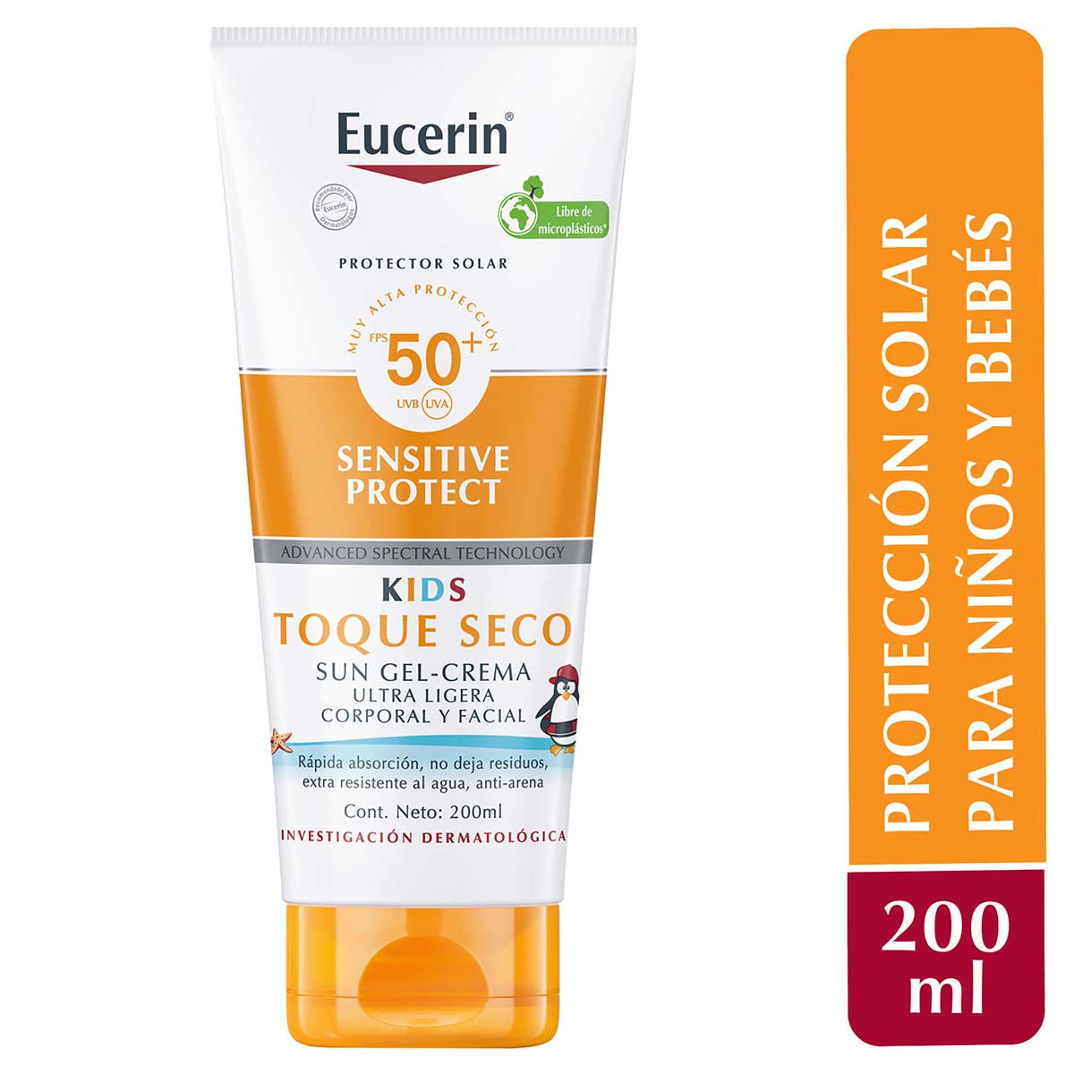 eucerin sun kids gel crema dry touch spf50+
