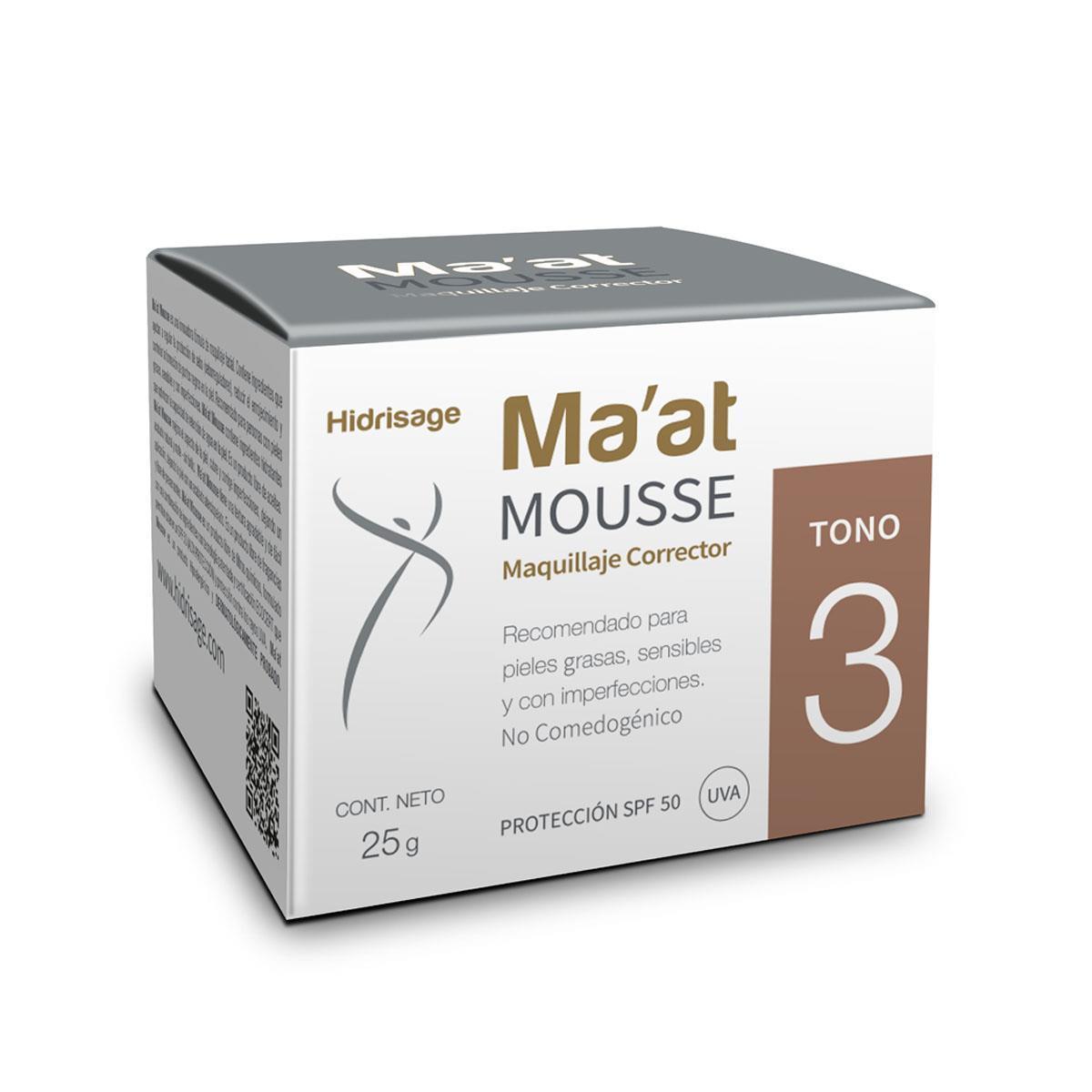 maat mousse tono 3 con 25g