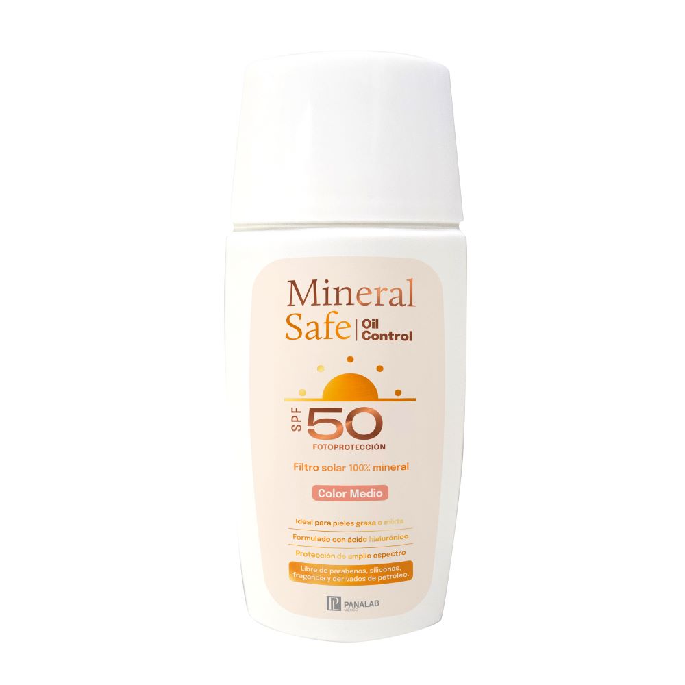 mineral safe oil control fps 50 color medio