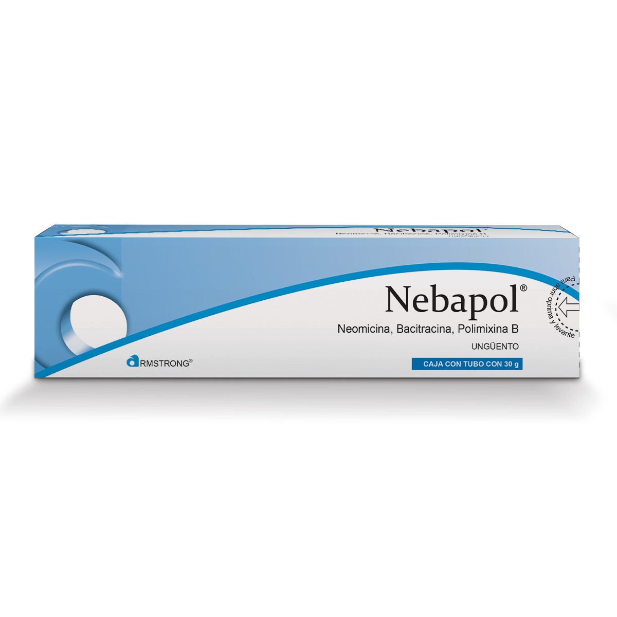 nebapol unguento tubo con 30 gr