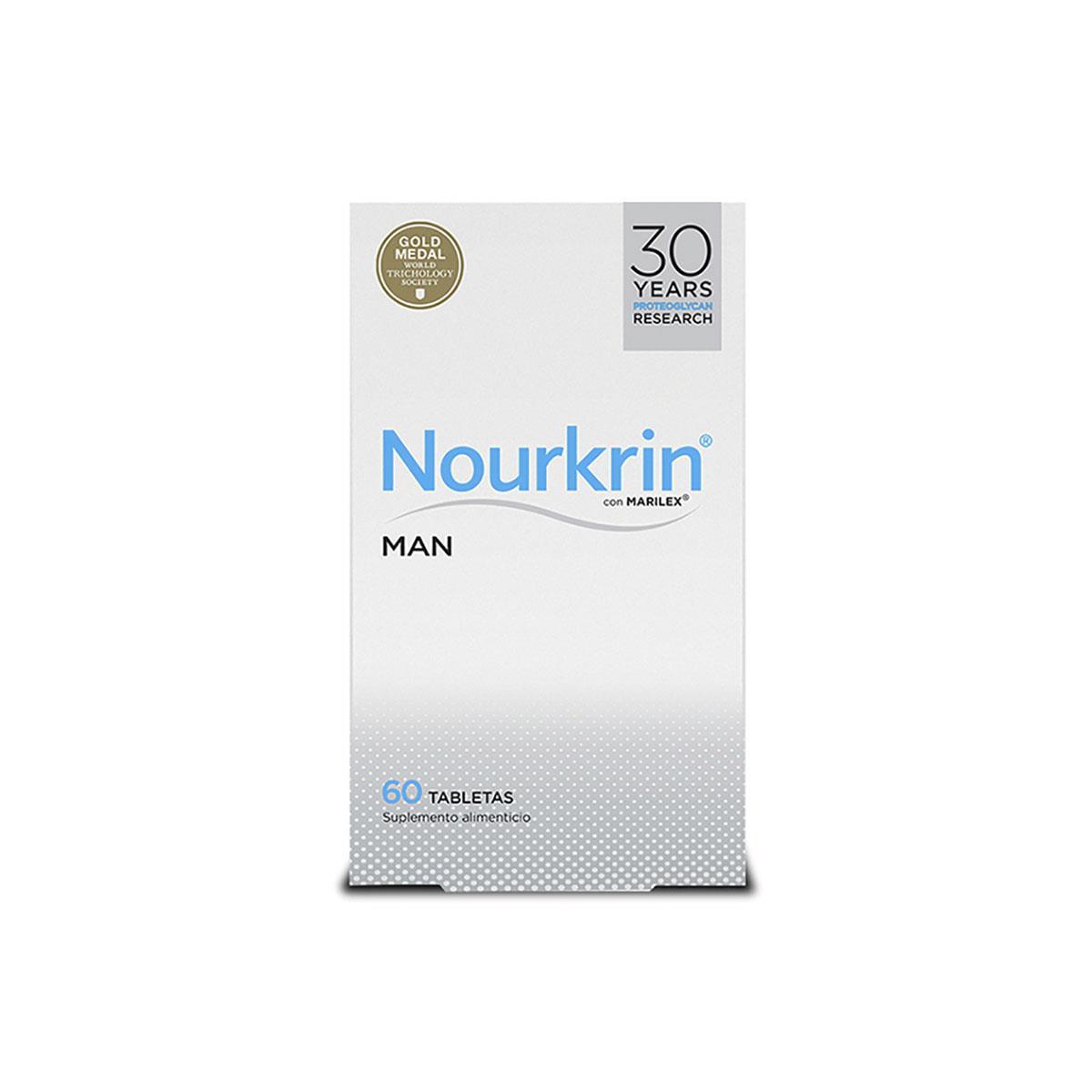 nourkrin man 60 tabletas