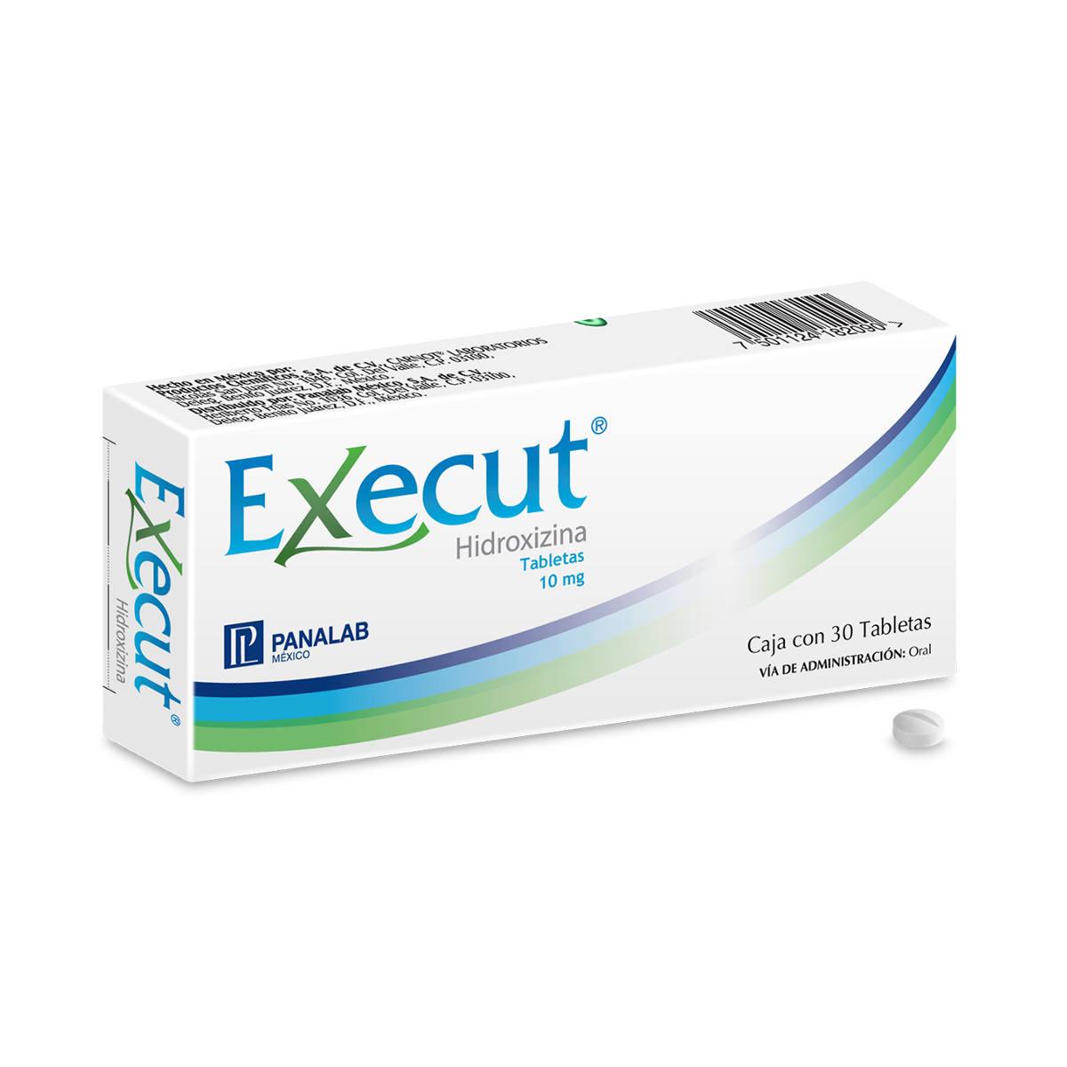 execut 10mg 30 tabletas