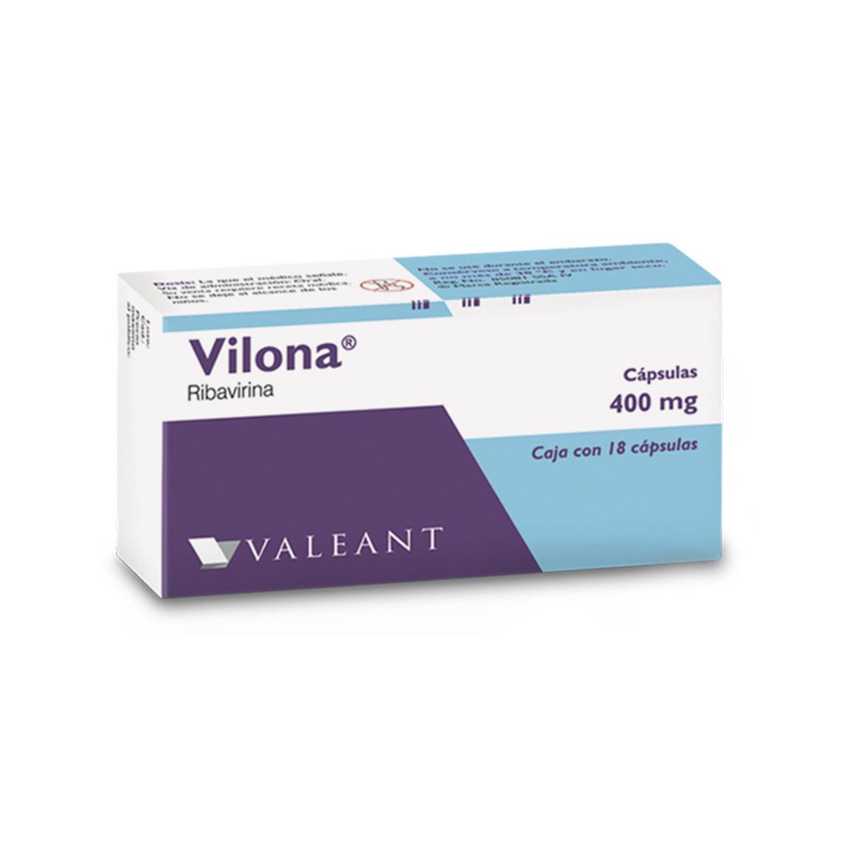 vilona 400 mg caps 18