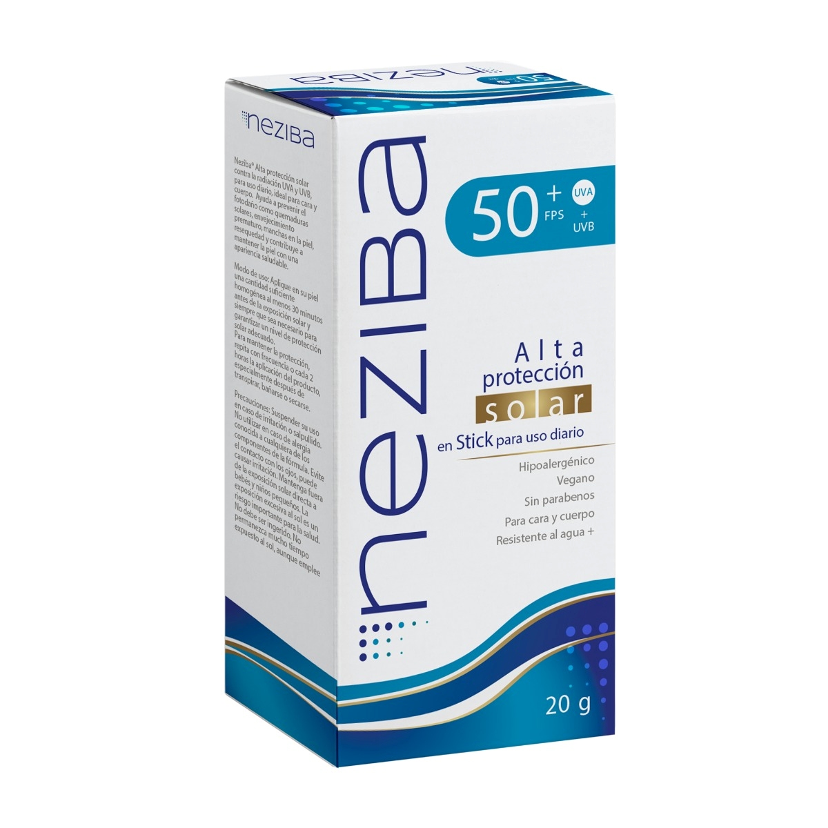 protector solar fps50+ en barra 20gr