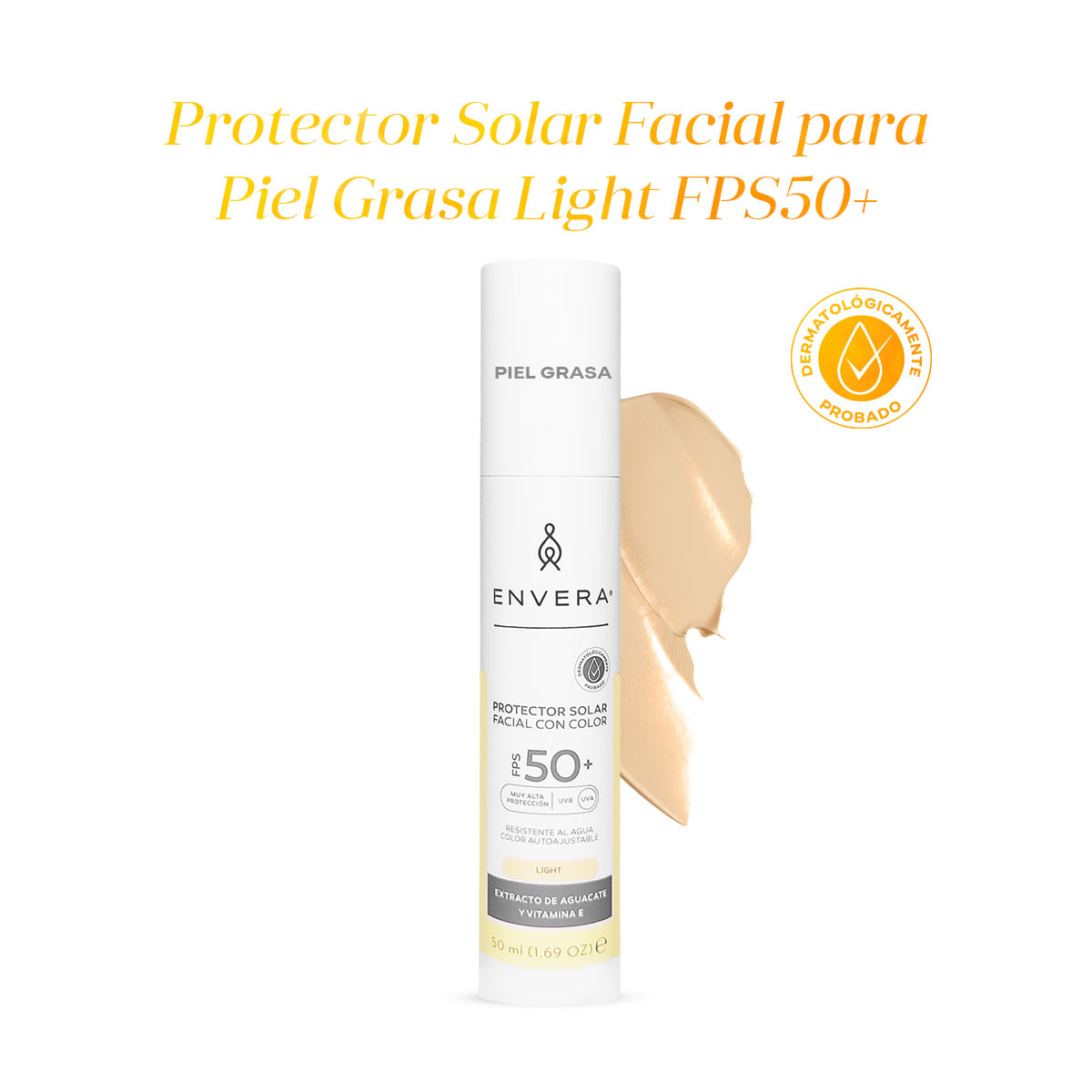 protector solar oil control con color tono light fps 50+ uva uvb