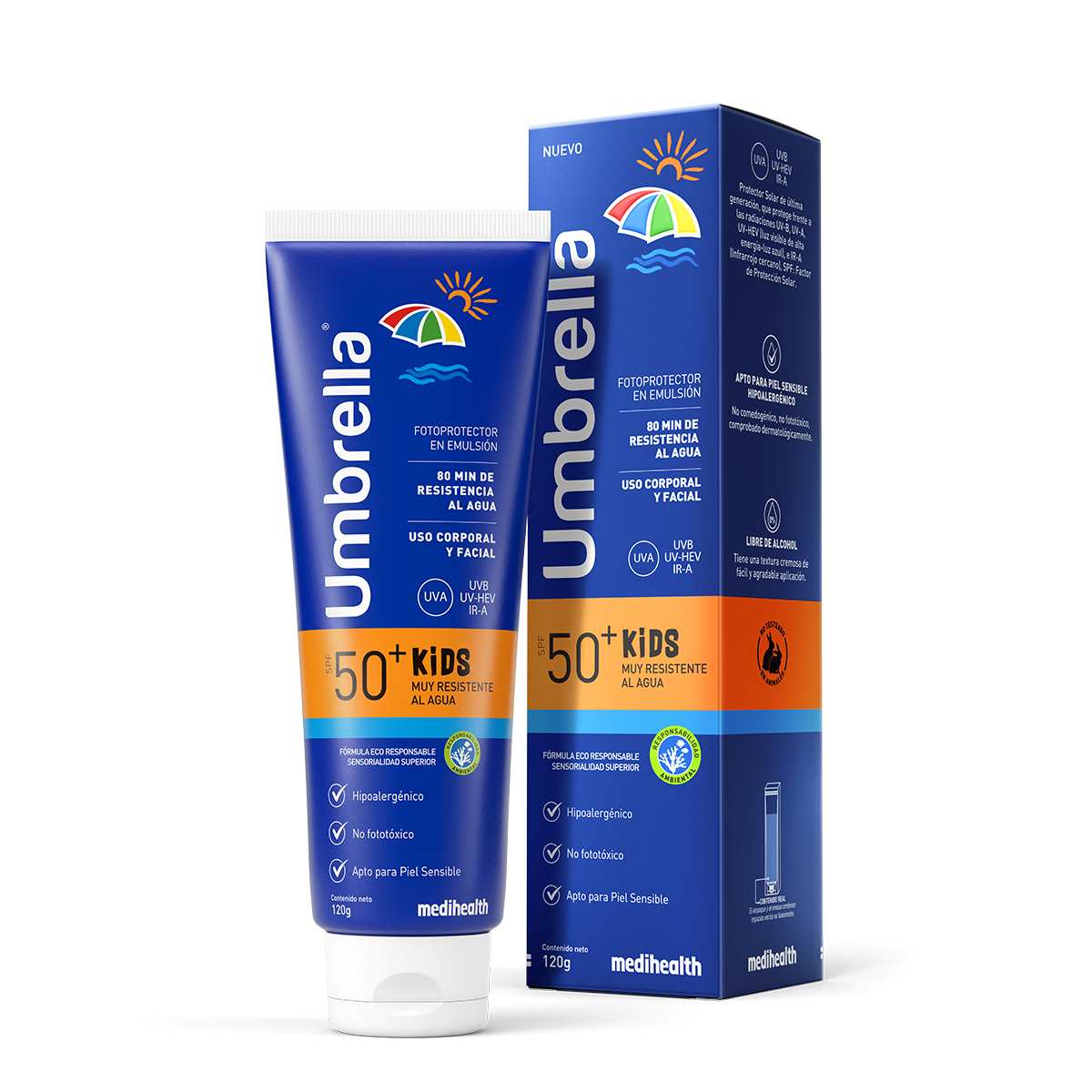 umbrella kids tubo emulsion 120 g