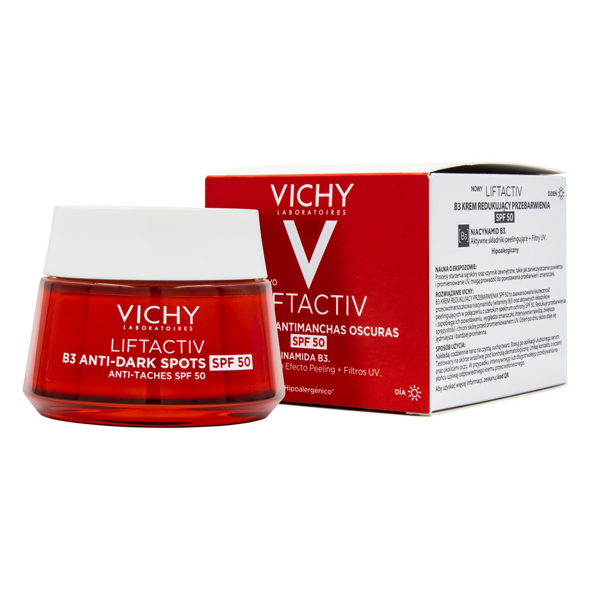 liftactiv crema b3 antimanchas oscuras spf50 50ml
